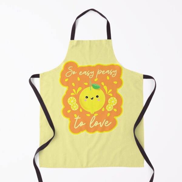 Item preview, Easy Peasy Lemon Lover Adorable Kawaii Lemons designed and sold by Renata Illustrata.