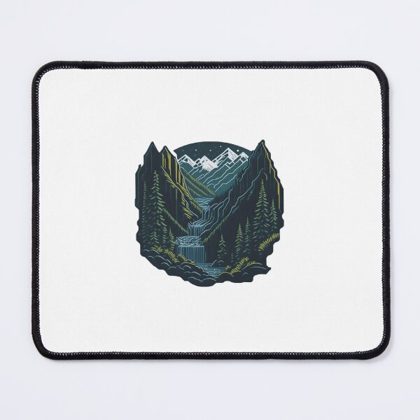 Item preview, Rugged Mountain Ravine designed and sold by Daniel Haddad.