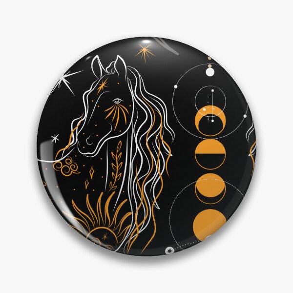 Item preview, Caballo animal celestial designed and sold by MonochromeEcho.