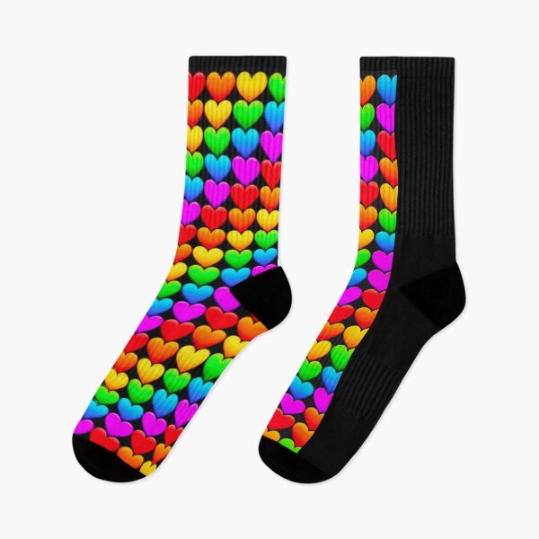 Item preview, Hearts Of Rainbow Colors Embrace LGBTQ Pride designed and sold by LamarrDreams13.