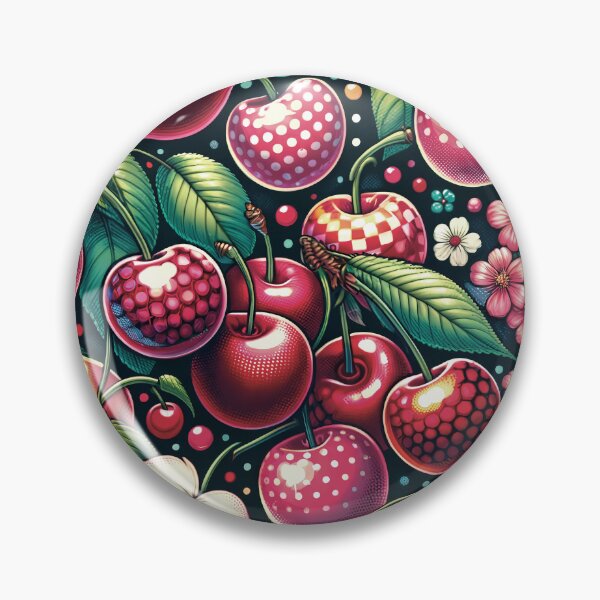 Item preview, Cherry Blossom Delight: Whimsical Garden of Cherries Cherri Dig designed and sold by irek07.