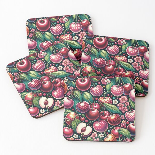 Item preview, Cherry Blossom Delight: Whimsical Garden of Cherries Cherri Dig designed and sold by irek07.