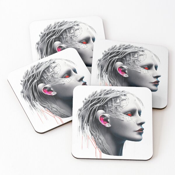 Item preview, Futuristic Humanoid Woman Redefines Elegance designed and sold by UmutK.