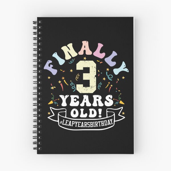 Item preview, Funny Birthday, Finally 3 Years Old! #Leap Years Birthday, A Gift for Those Born In 29 Feb designed and sold by ArtByKatti.