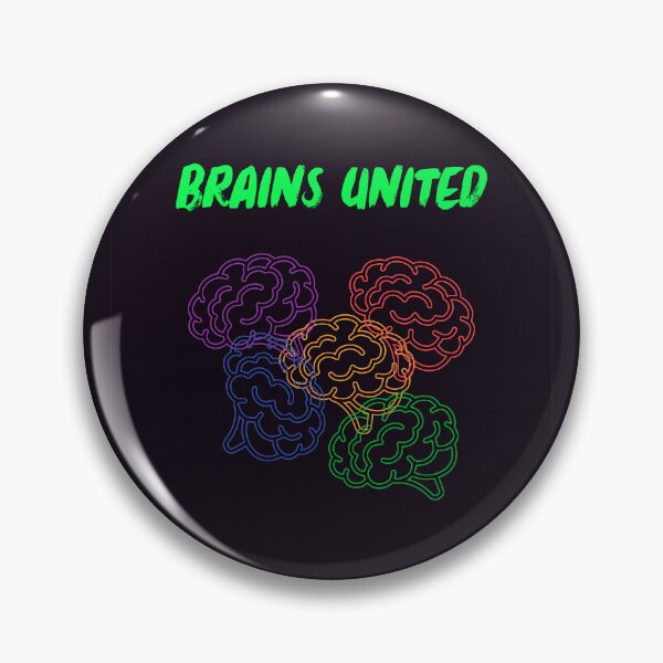 Item preview, Brains United designed and sold by lisousisa.