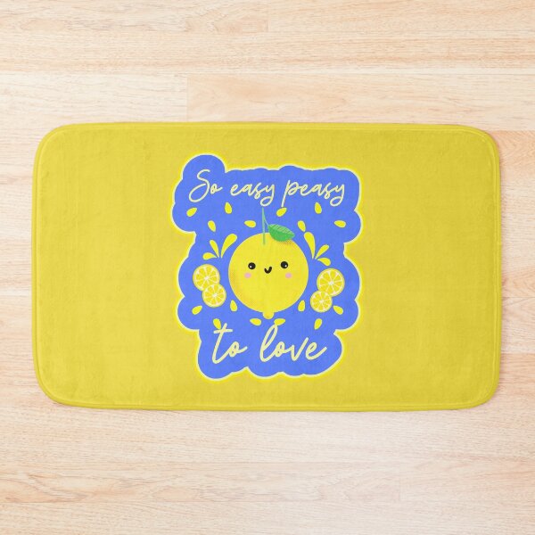 Item preview, Easy Peasy Lemon Lover Adorable Kawaii Lemons designed and sold by Renata Illustrata.