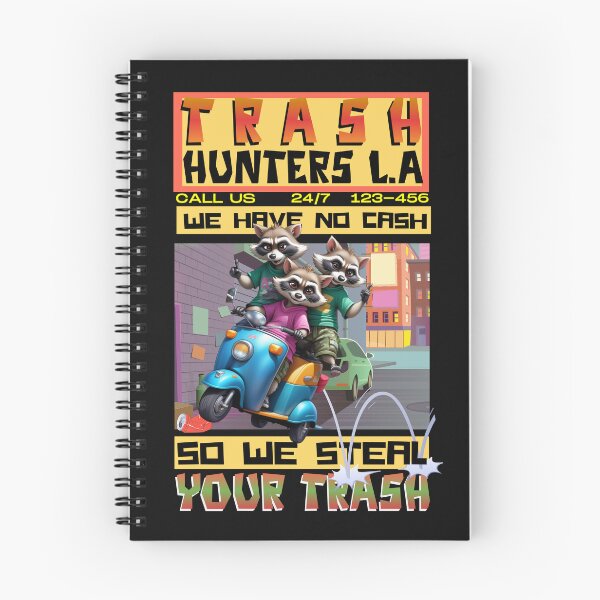 Item preview, 3 cool trash hunter raccoons on a tuktuk designed and sold by Animal world designs.
