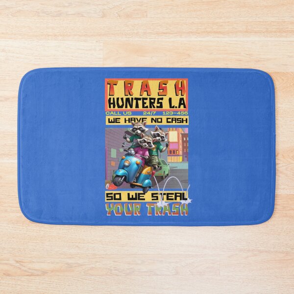 Item preview, 3 cool trash hunter raccoons on a tuktuk designed and sold by Animal world designs.