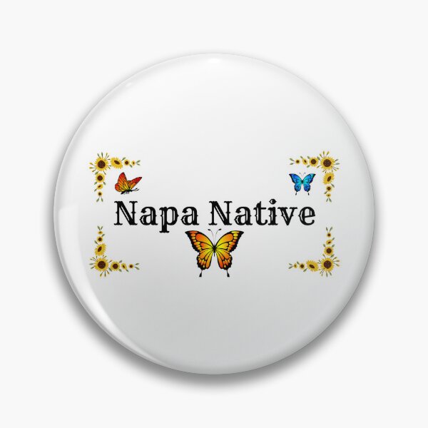Item preview, Napa Native Butterfly Flowers Design designed and sold by rhodabear.