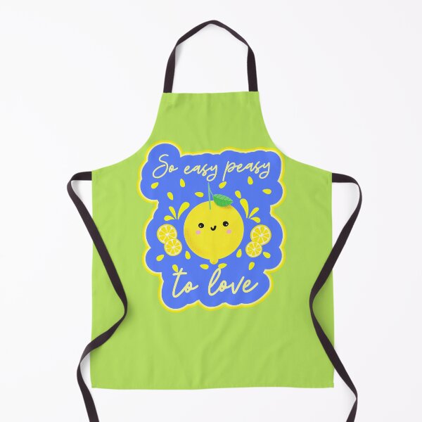 Item preview, EZ PZ Lemon Lover Adorable Kawaii Lemons designed and sold by Renata Illustrata.