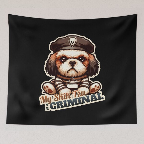 Item preview, Criminal Shih Tzu  designed and sold by ThisDress.