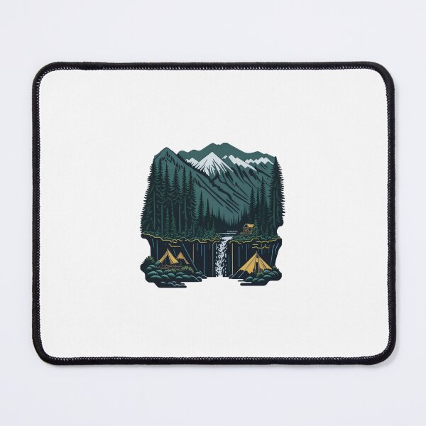 Item preview, Mountain Retreat Waterfall designed and sold by Daniel Haddad.