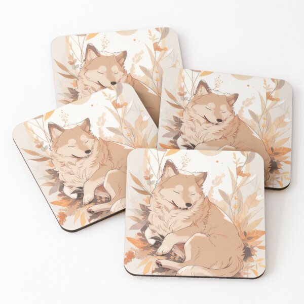 Item preview, Slumbering Shiba: Autumn Dreams designed and sold by Vklu.
