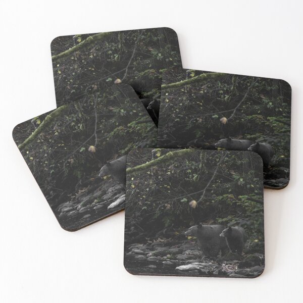 Item preview, American Black Bear mum with her Cub designed and sold by FormigaArt.
