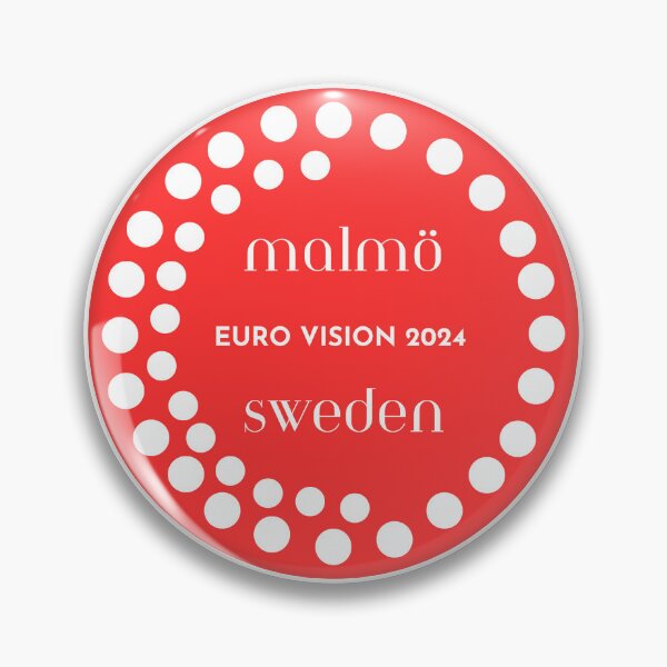 Item preview, Malmö 2024 ESC designed and sold by HippyGold.