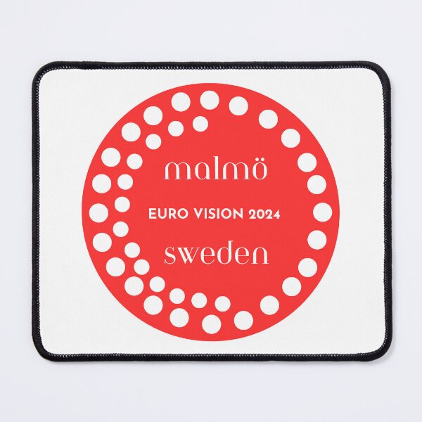 Item preview, Malmö 2024 ESC designed and sold by HippyGold.