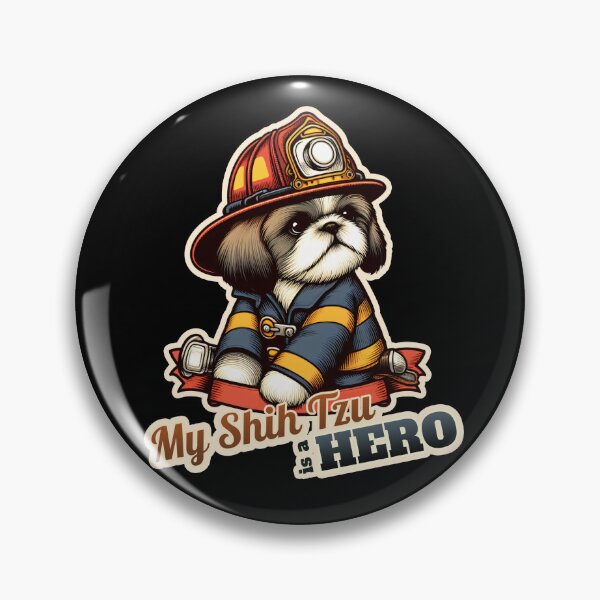 Item preview, Shih Tzu Fireman designed and sold by ThisDress.