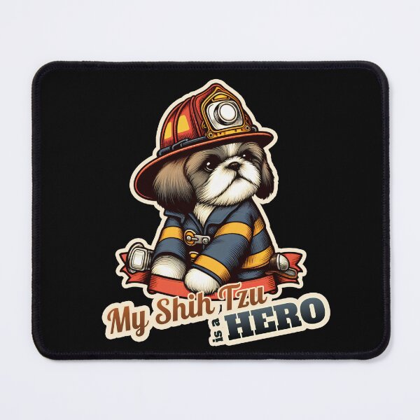Item preview, Shih Tzu Fireman designed and sold by ThisDress.