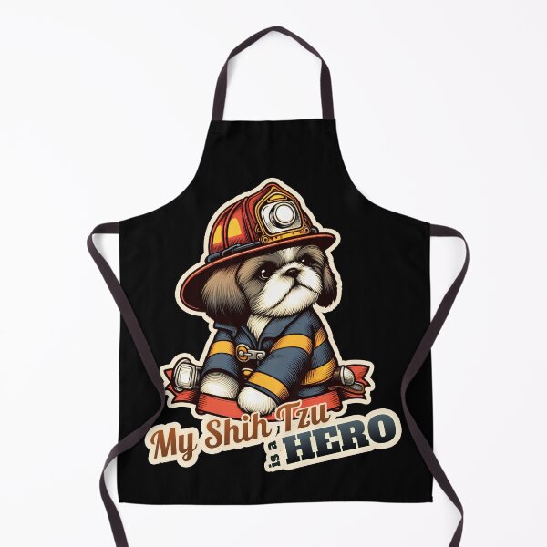 Item preview, Shih Tzu Fireman designed and sold by ThisDress.
