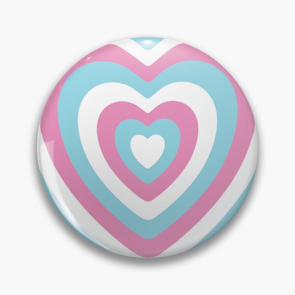 Item preview, Piruleta Corazón Concéntrico Azul Magenta designed and sold by LinDraws.