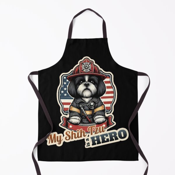 Item preview, Shih Tzu Fireman designed and sold by ThisDress.