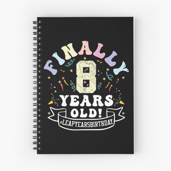 Item preview, Funny Birthday, Finally 8 Years Old! #Leap Years Birthday, A Gift for Those Born In 29 Feb designed and sold by ArtByKatti.
