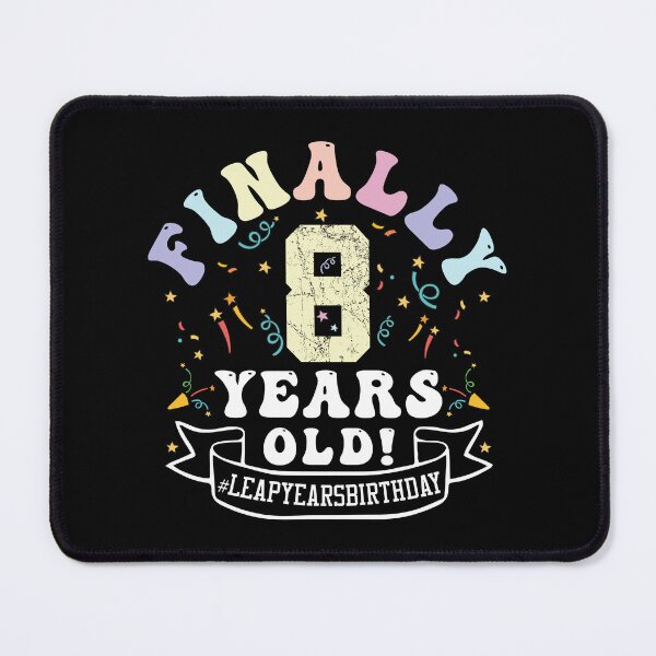 Item preview, Funny Birthday, Finally 8 Years Old! #Leap Years Birthday, A Gift for Those Born In 29 Feb designed and sold by ArtByKatti.