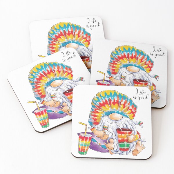 Item preview, Village-Wichtel-Hippie: Life is good designed and sold by Bettina  Kienitz.
