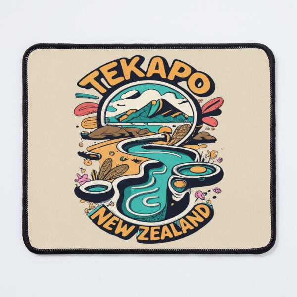 Item preview, Tekapo Hot Springs, Hot Pools New Zaland Travel, Vintage designed and sold by UrbanGraphixs.