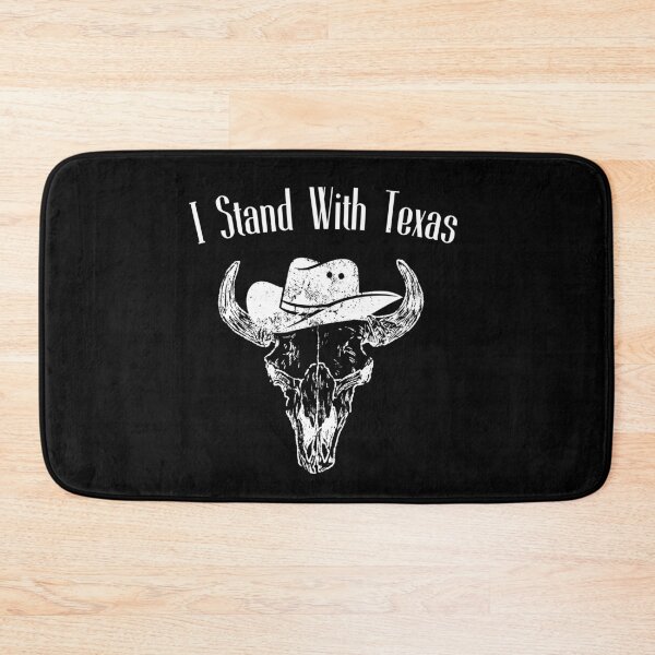 Item preview, I Stand With Texas. Cow Skull In A Rangers Hat Art designed and sold by LiliDedula.