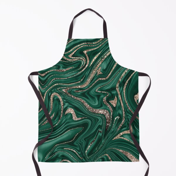Item preview, Emerald Green Black Gold Glam Marble #1 (Photo of Glitter Only - Not Reflective) designed and sold by Anita's & Bella's Art.