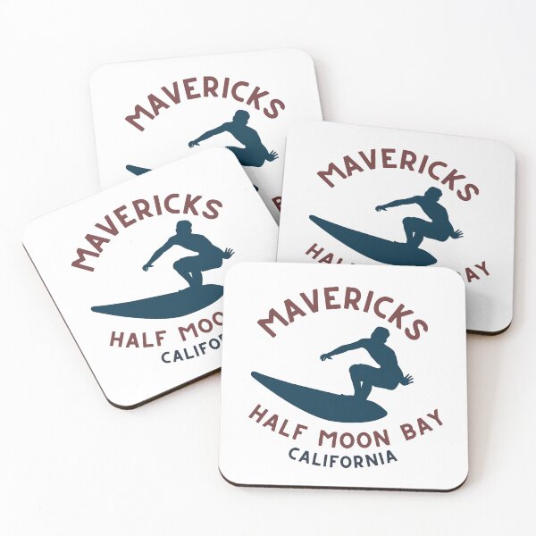 Item preview, Mavericks Half Moon Bay California designed and sold by HalfMoonBayShop.