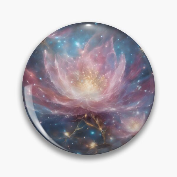 Item preview, Cosmic Flowers - Celestial Floral Digital Art designed and sold by colorvisionart.
