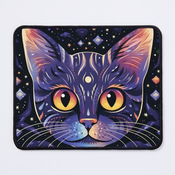 Item preview, Galacticat pretty eyes pattern designed and sold by SmileshareShop.