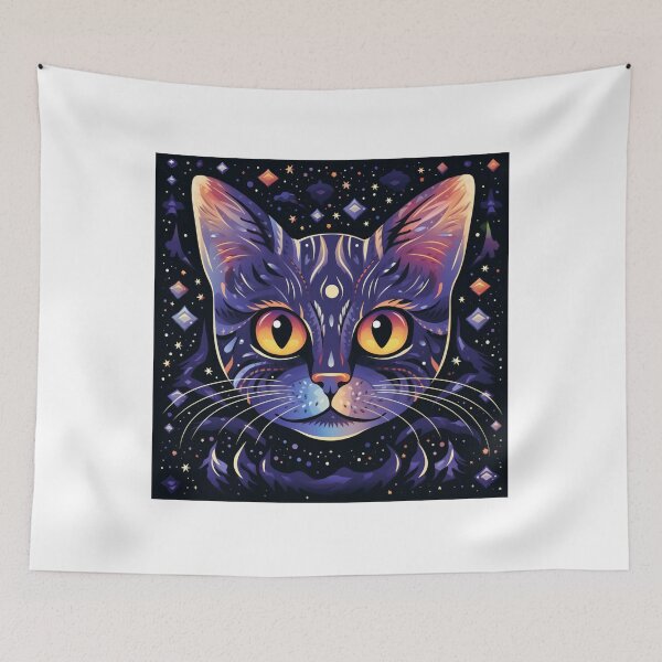 Item preview, Galacticat pretty eyes pattern designed and sold by SmileshareShop.