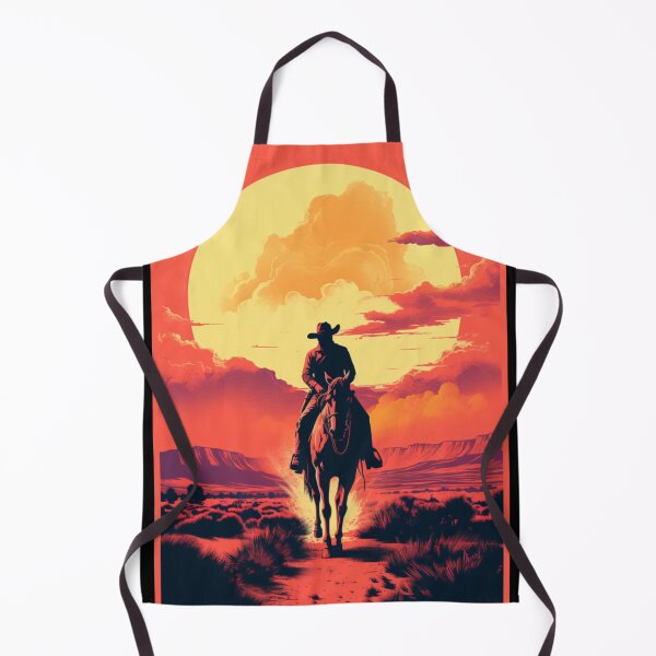 Item preview, WILD WILD WEST SUNSET COWBOY RIDE 1 designed and sold by justyna-s28.