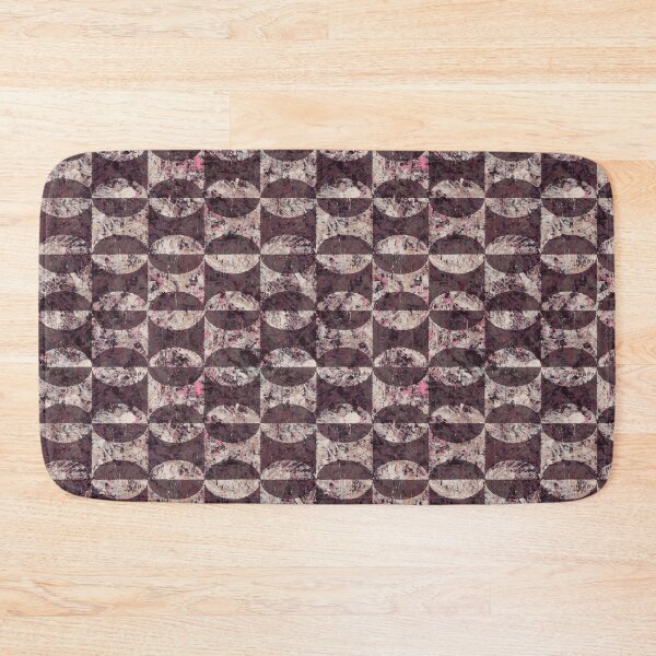 Item preview, Copy of Geometric distressed background	brown designed and sold by Alessandro Remo Mazzoni Remotextiles.