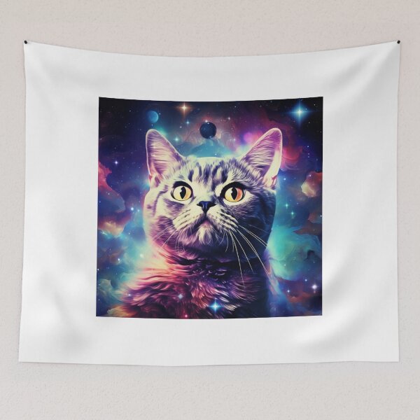 Item preview, Galacticat pretty eyes pattern designed and sold by SmileshareShop.
