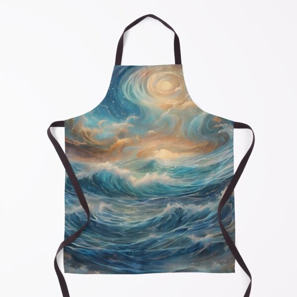 Item preview, Eternal Tides - Oceanic Landscape Digital Art designed and sold by colorvisionart.