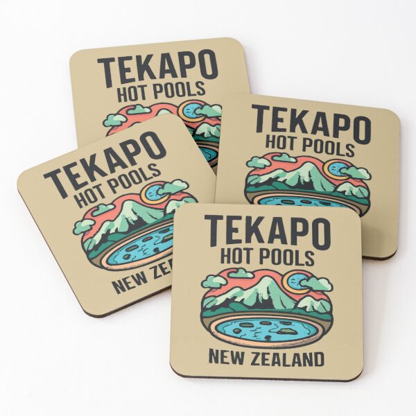Item preview, Tekapo Hot Springs, Hot Pools New Zaland Travel, Vintage designed and sold by UrbanGraphixs.