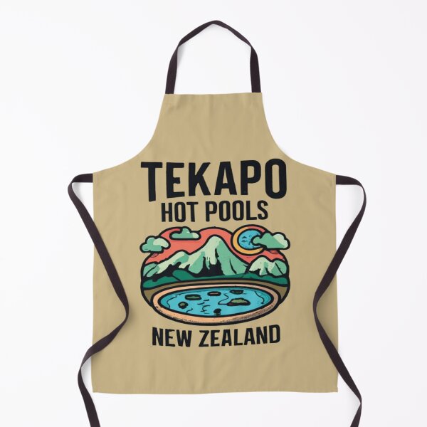 Item preview, Tekapo Hot Springs, Hot Pools New Zaland Travel, Vintage designed and sold by UrbanGraphixs.