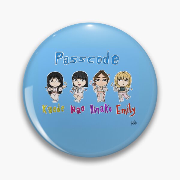 Item preview, Passcode Band Chibi Style designed and sold by DuckvilleStudio.