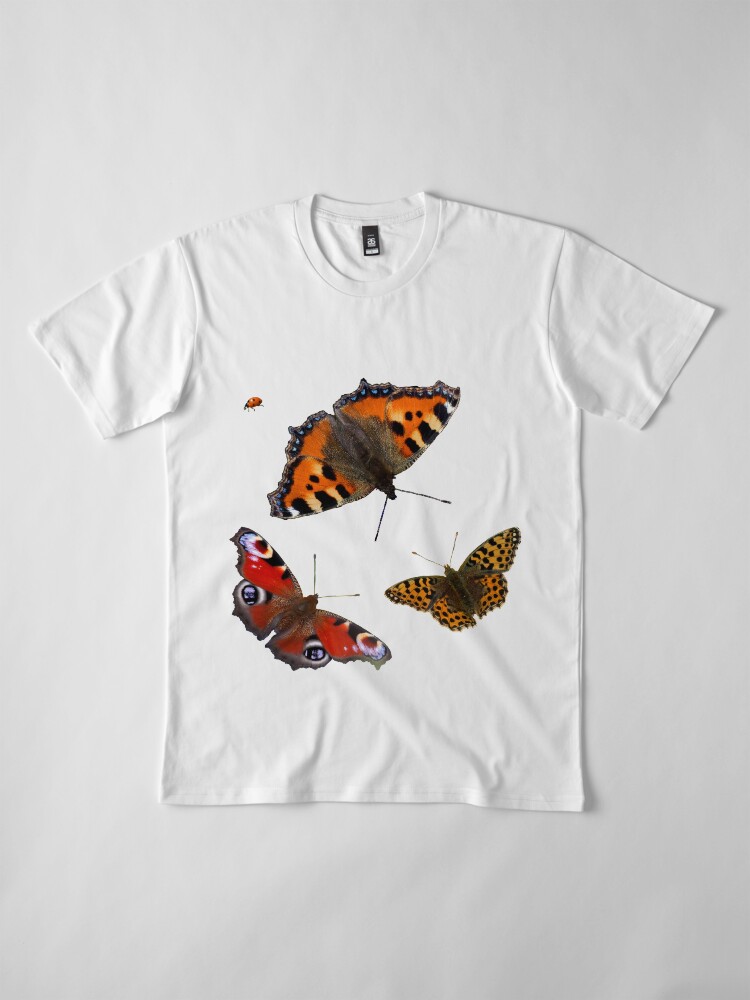 Alternate view of Butterfly Photos Premium T-Shirt