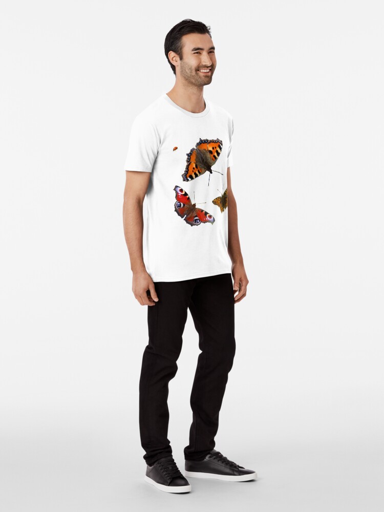 Alternate view of Butterfly Photos Premium T-Shirt