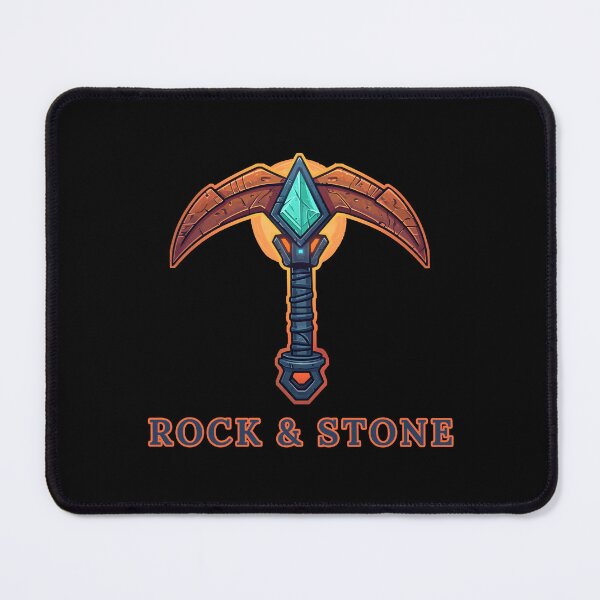 Item preview, Deep Rock Galactic Pickaxe designed and sold by Sacred-Circle.