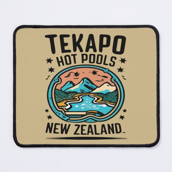 Item preview, Tekapo Hot Springs, Hot Pools New Zaland Travel, Vintage designed and sold by UrbanGraphixs.