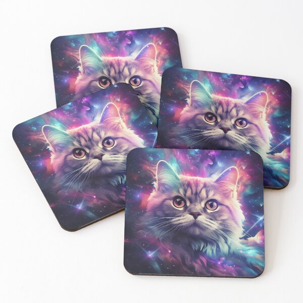 Item preview, Galacticat pretty eyes pattern designed and sold by SmileshareShop.