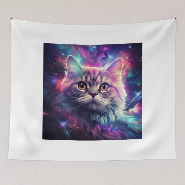 Item preview, Galacticat pretty eyes pattern designed and sold by SmileshareShop.