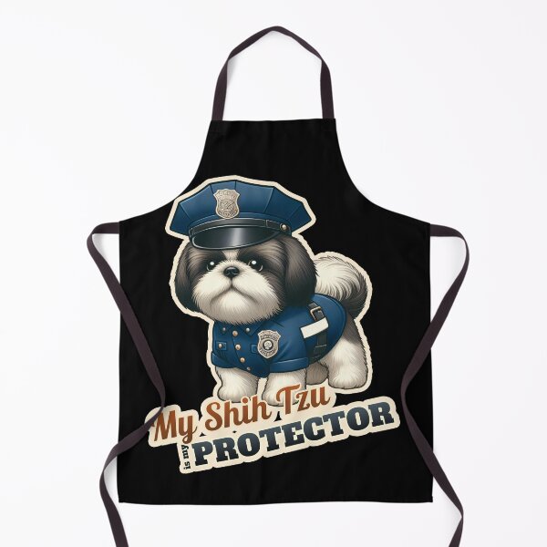 Item preview, Shih Tzu Police designed and sold by ThisDress.