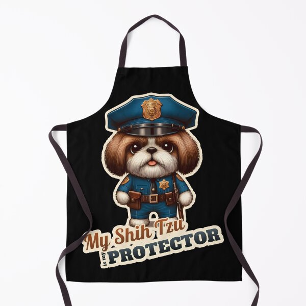 Item preview, Shih Tzu Police designed and sold by ThisDress.